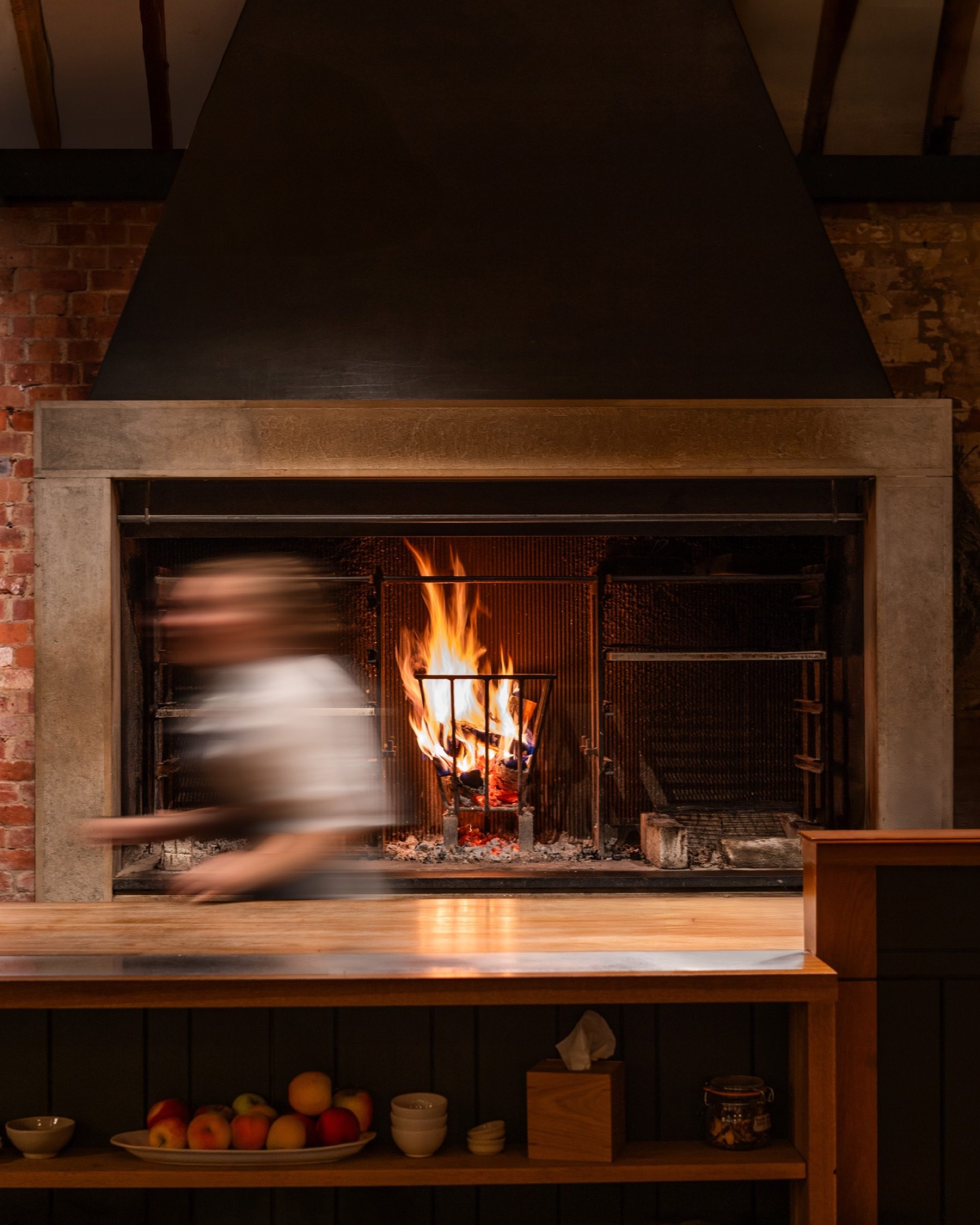 A Luxury Hospitality Consulting hotel interior – hearth detail