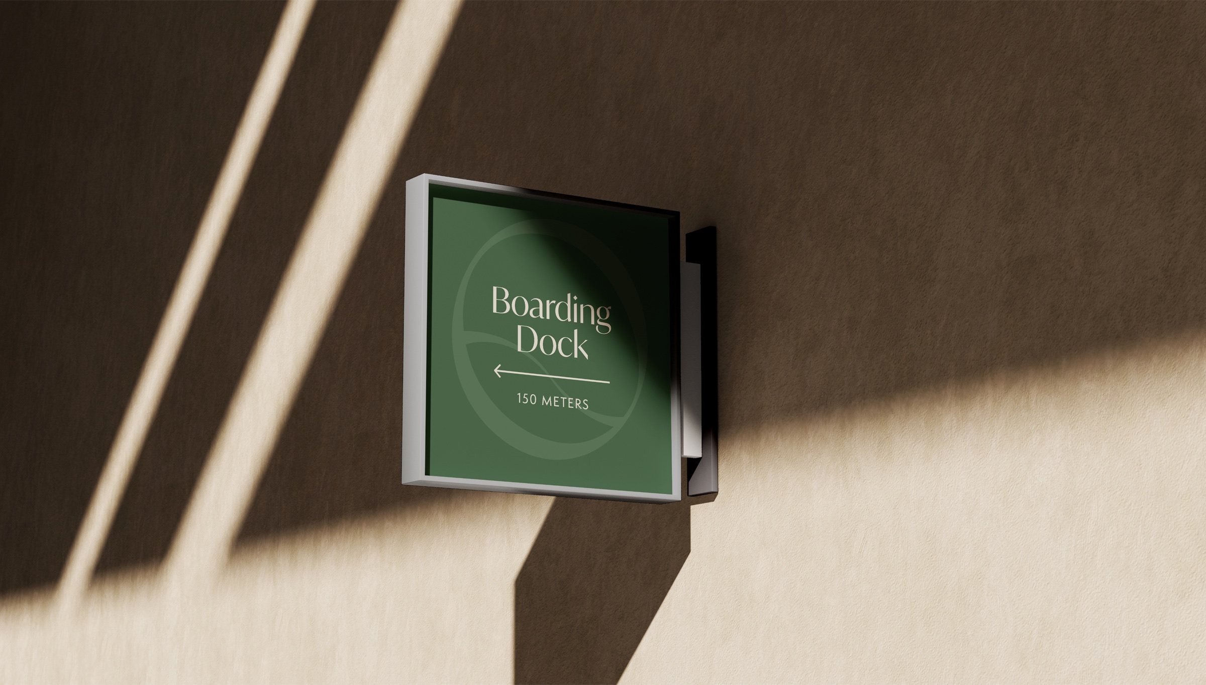 Odisi boarding signage
