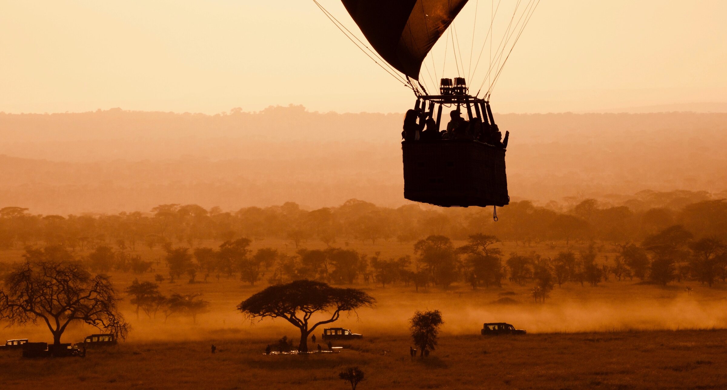 Wagner Bespoke Travel – a balloon at sunrise